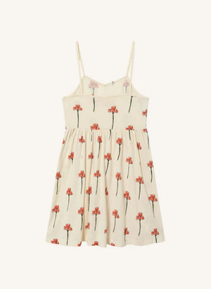 The Animals Observatory - Otter Floral Dress | Ecru