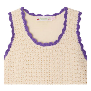 Bonpoint - Lali Knit Dress | Ecru