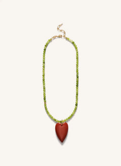 Anni Lu - Grasshopper Necklace | Green