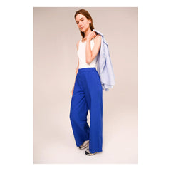 Sacrécoeur - Lola Magna Poplin Pants | Blue