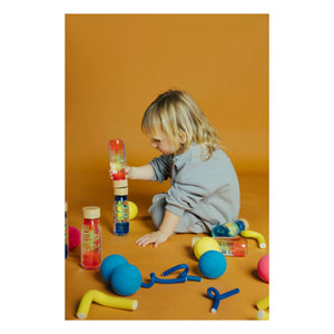 Petit Boum - Spiral sensory bottle | Blue