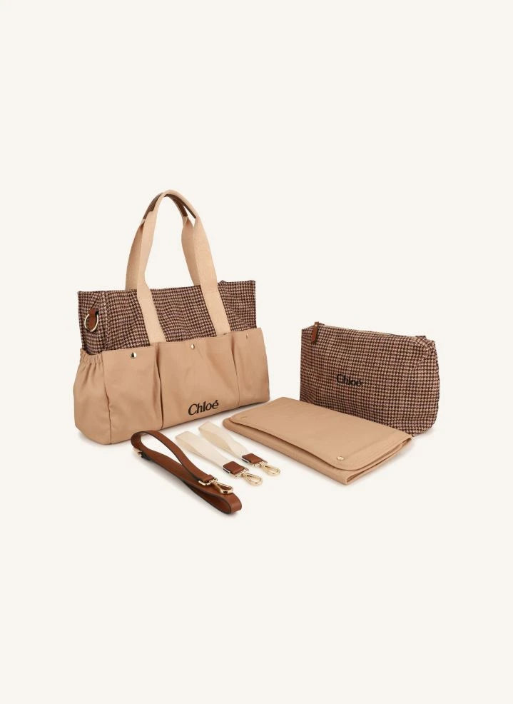 Chloé - Carreaux Changing Bag | Brown