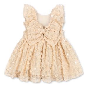 Konges Sløjd - Ally Strass Tulle Dress | Beige