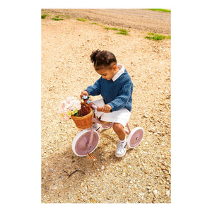 Banwood - Metal and Wood Tricycle | Dusty Pink