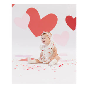 Quincy Mae - Heart Dress | Ivory