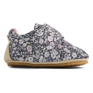 Wheat - Sasha Floral Sandals Made from Recycled Fibers | Dark Gray