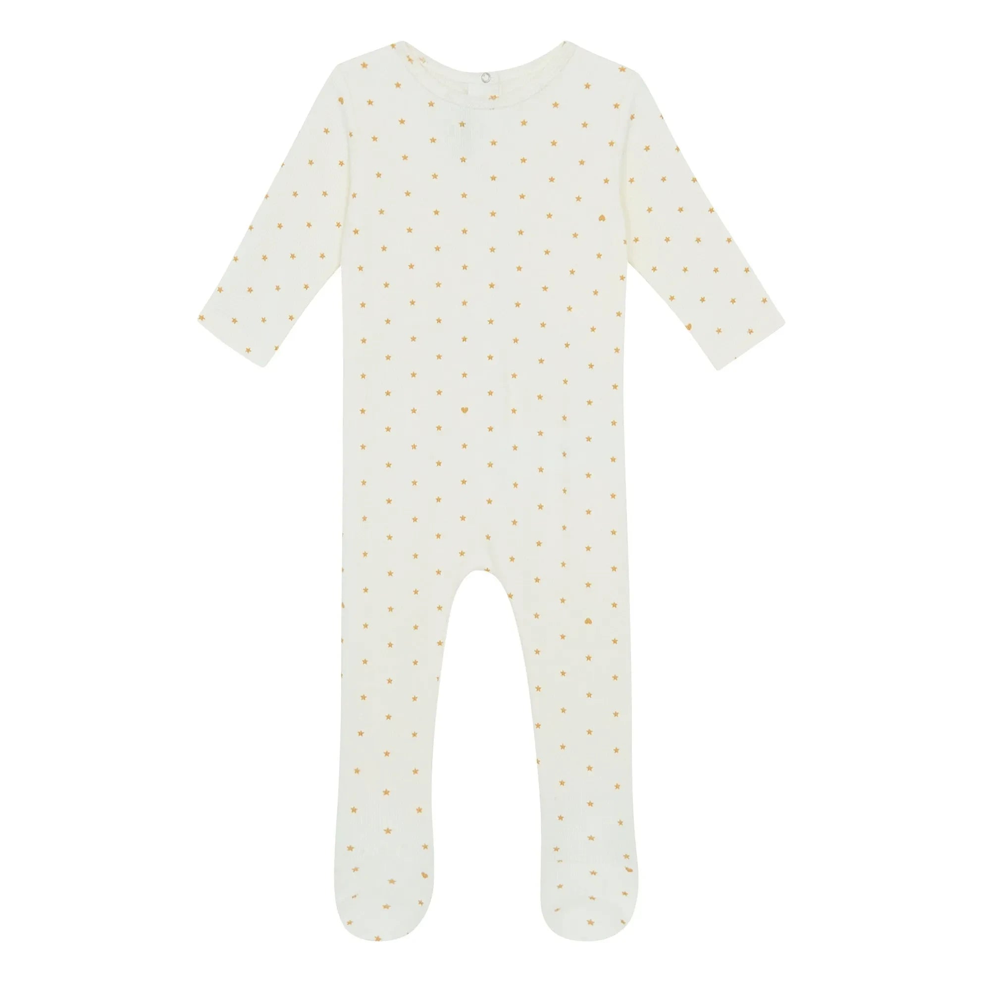 Bonton - Nylla Star Pajamas | Pale Yellow