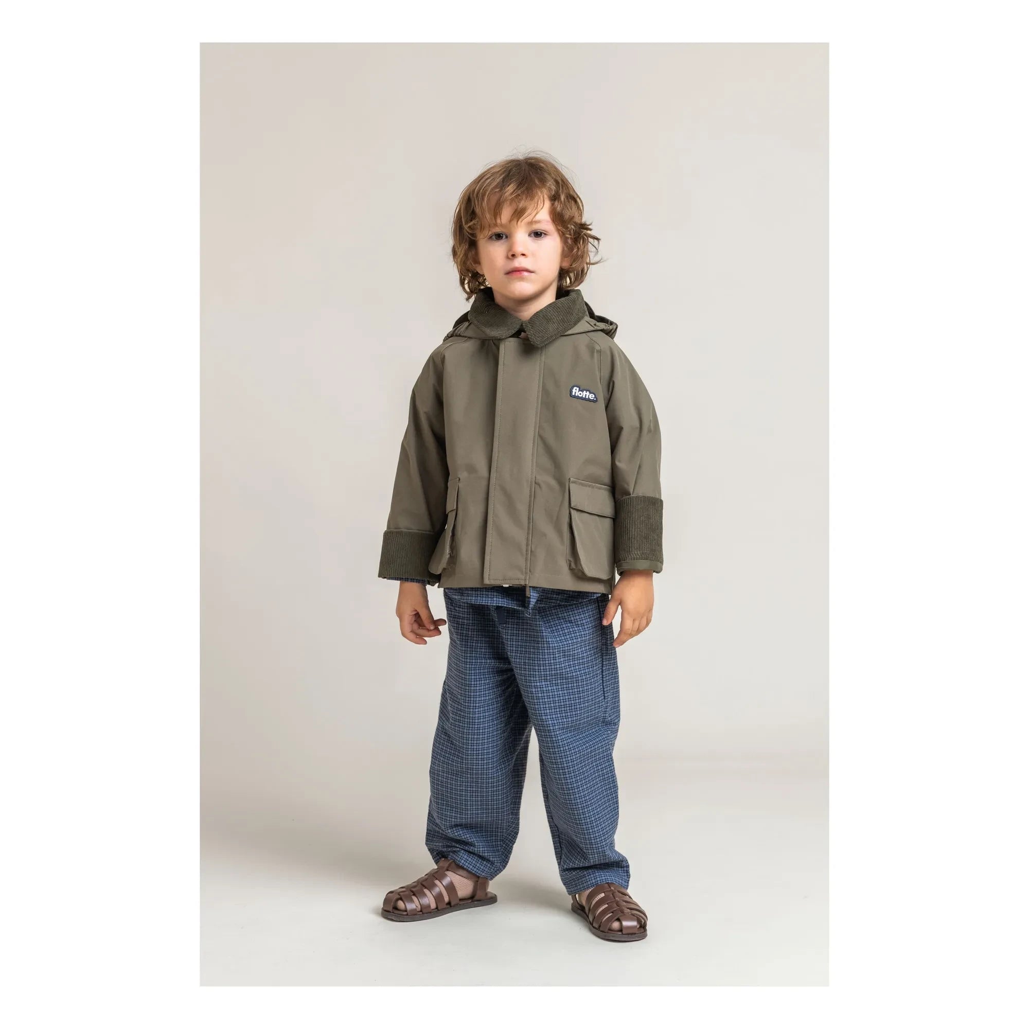 Flotte - Archivito Recycled Fiber Waterproof Jacket | Khaki