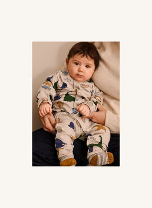 Liewood - Pajamas Birk Dinosaurs Organic Cotton | Sand