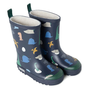 Liewood - Mason Dinosaur Rain Boots | Navy