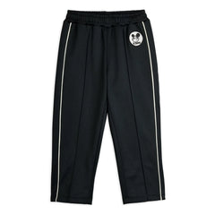 Mini Rodini - Recycled Fiber Fleece Jogging Bottoms | Black