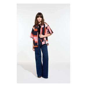 Mapoésie - Andrew Arum Cotton Shirt | Coral