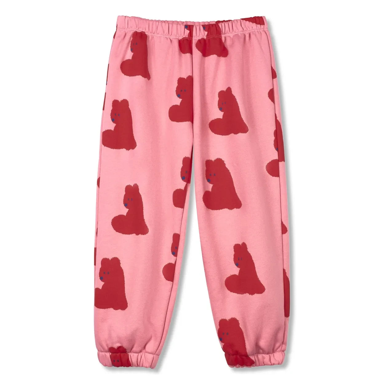 Wynken - Jersey Sweatpants Hearts | Pink