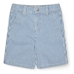 Copenhagen Colors - Organic Cotton Gingham Bermuda Shorts | Blue