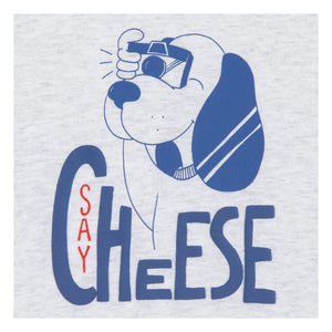 Bonton - Livo Say Cheese Spotted T-Shirt | Gray