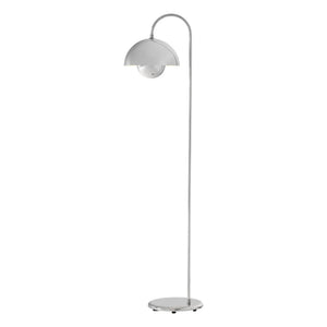 & Tradition - Flowerpot VP12 Footed Lamp, Verner Panton | Chrome