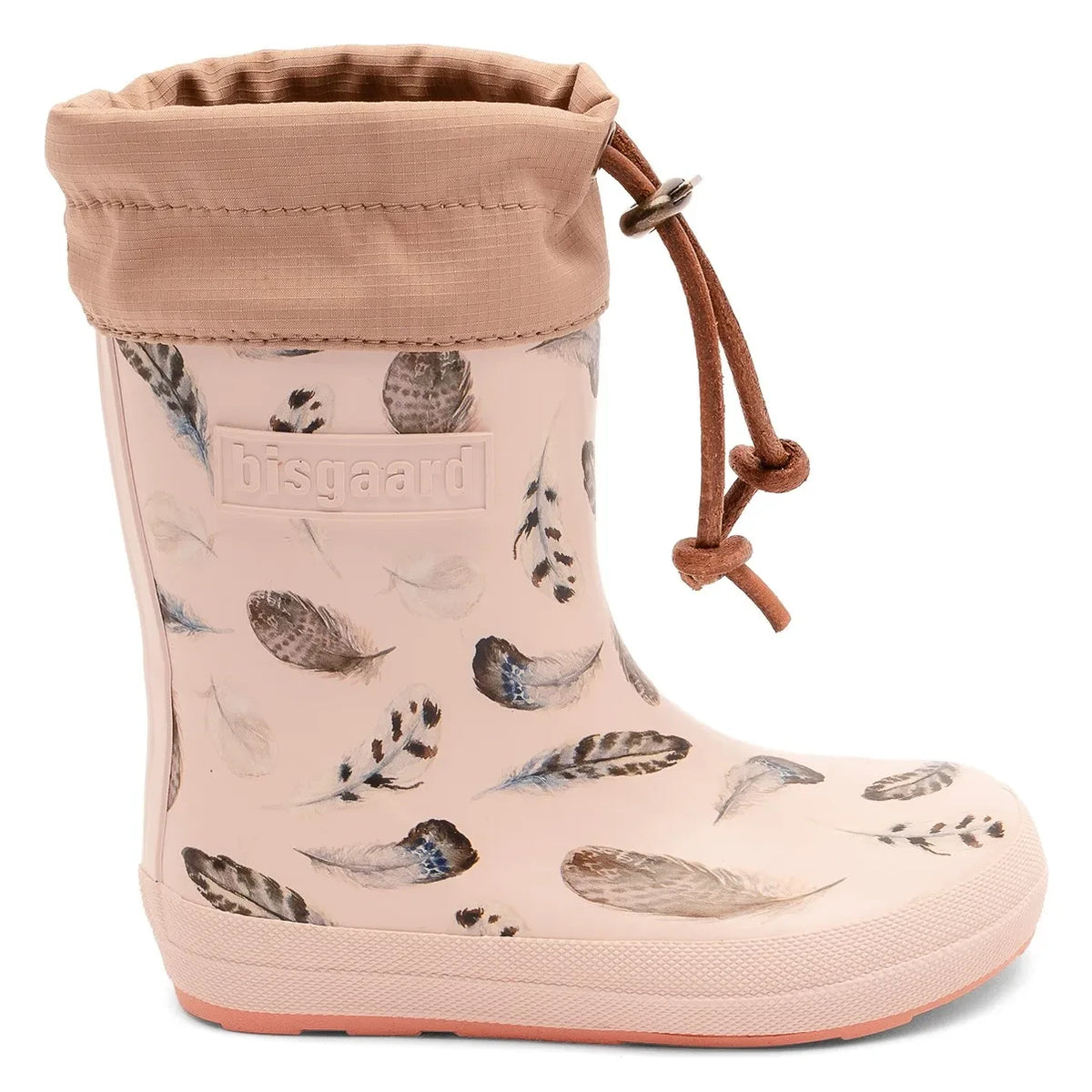 bisgaard - Barefoot Feather Rain Boots | Pale Pink