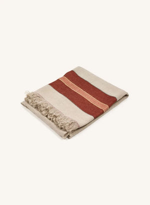 Libeco - Belgium Rug | Terracotta Red
