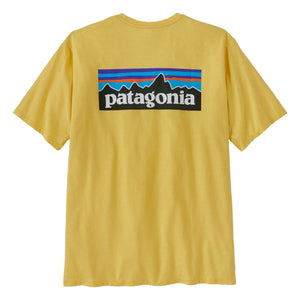 Patagonia - P-6 Logo Responsibili T-Shirt Made from Recycled Fibers | Yellow