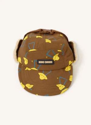 Bobo Choses - Sherpa Cap Soucoupes Recycled Fiber Baby | Brown