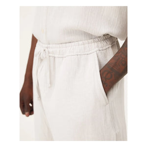 Noyoco - Orleans Linen Shirt | Light Gray