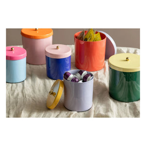 Present Time - Pink Funky Retro Double Pot