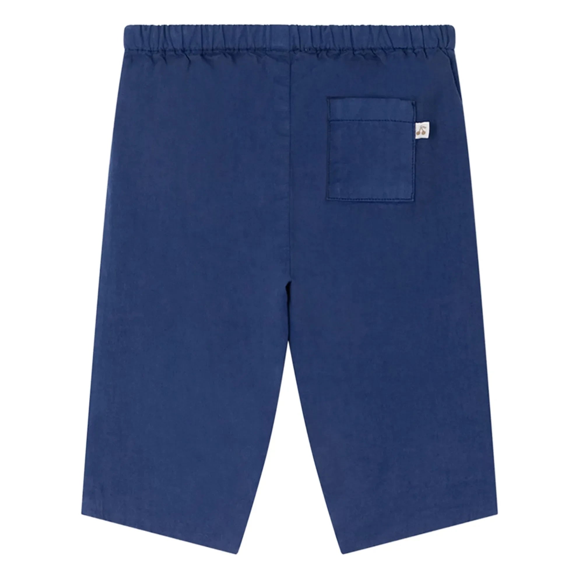 Bonpoint - Dandy Organic Cotton Pants | Indigo Blue