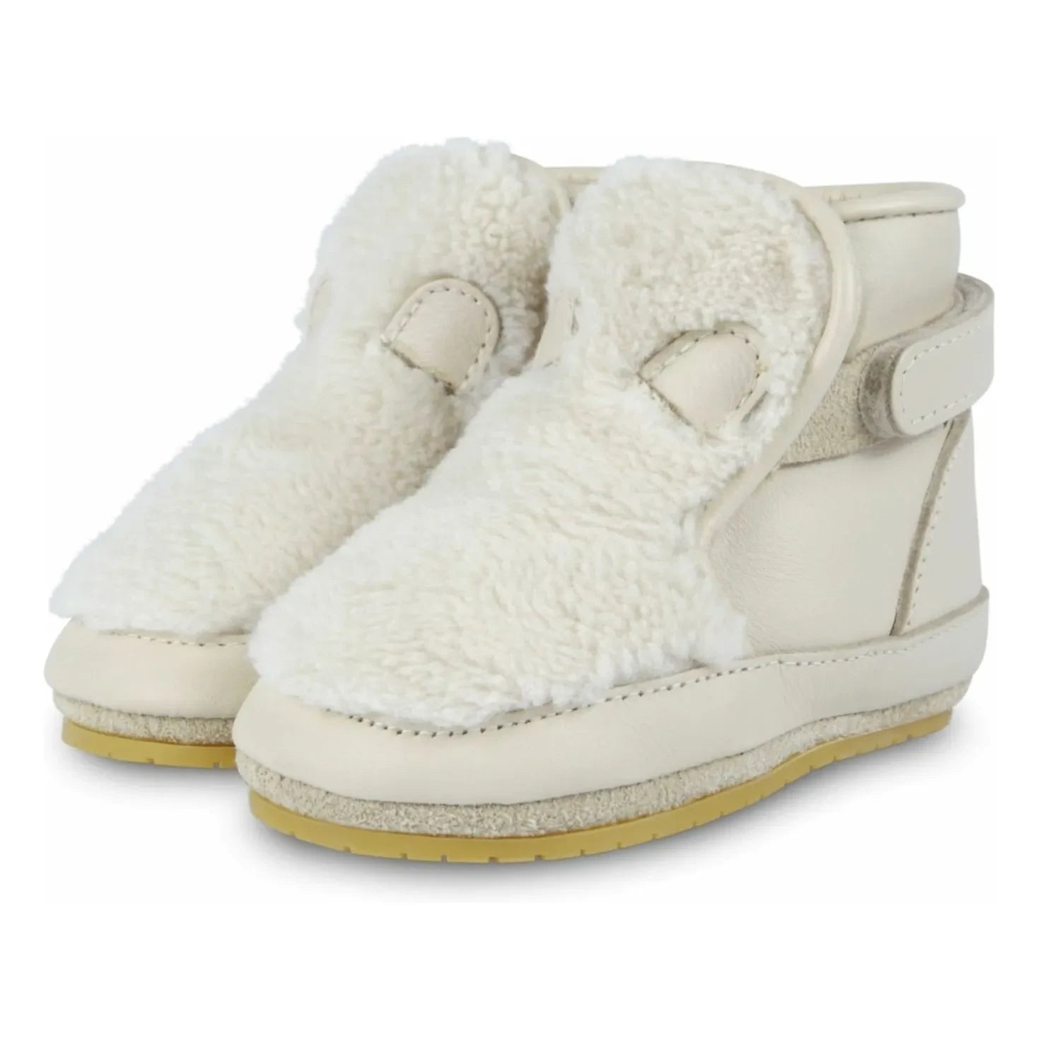Donsje - Richy Fleece Slippers | Ecru