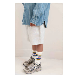 Jenest - Xavi Organic Cotton Shorts | Light gray