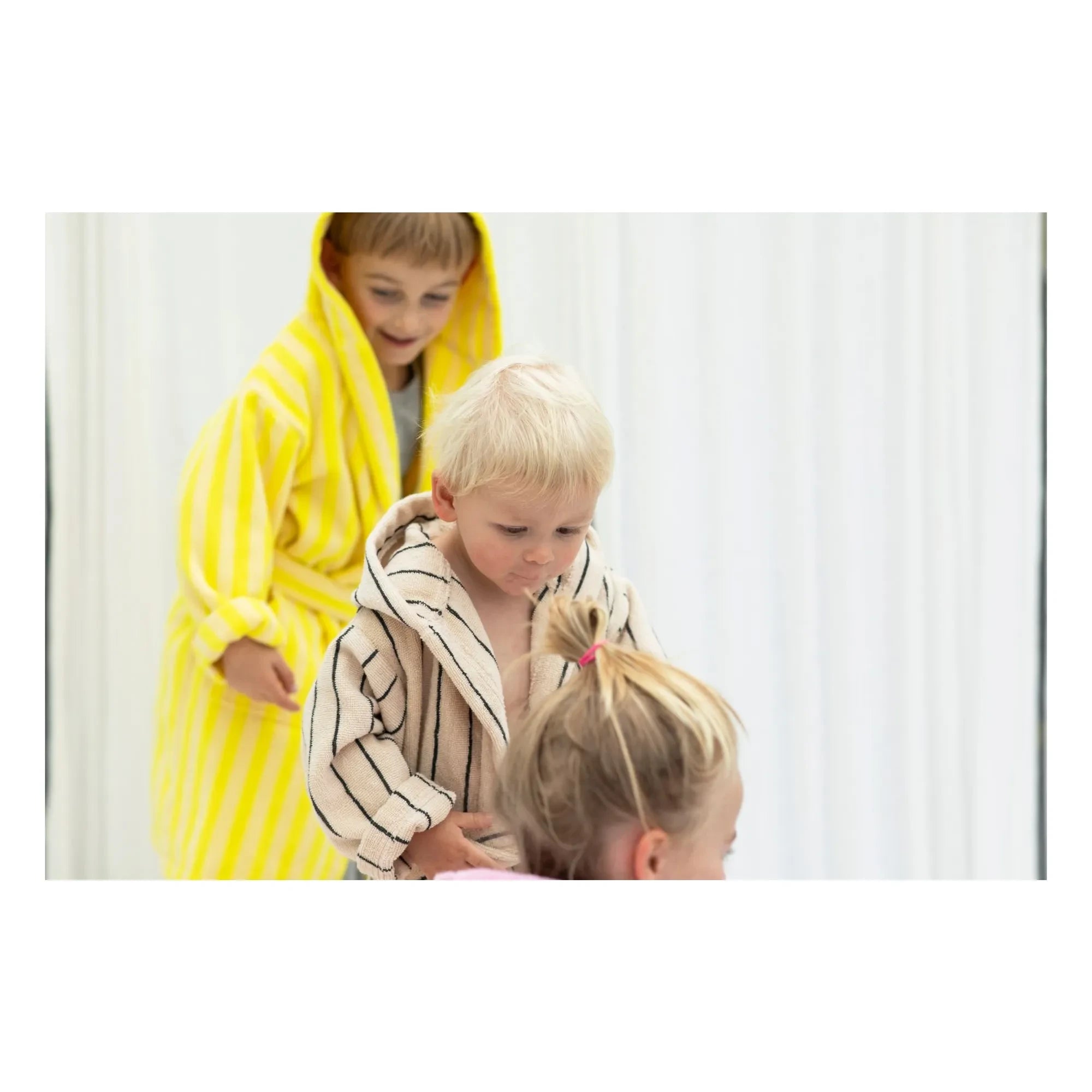 Bongusta - Naram Towel Robe | Yellow