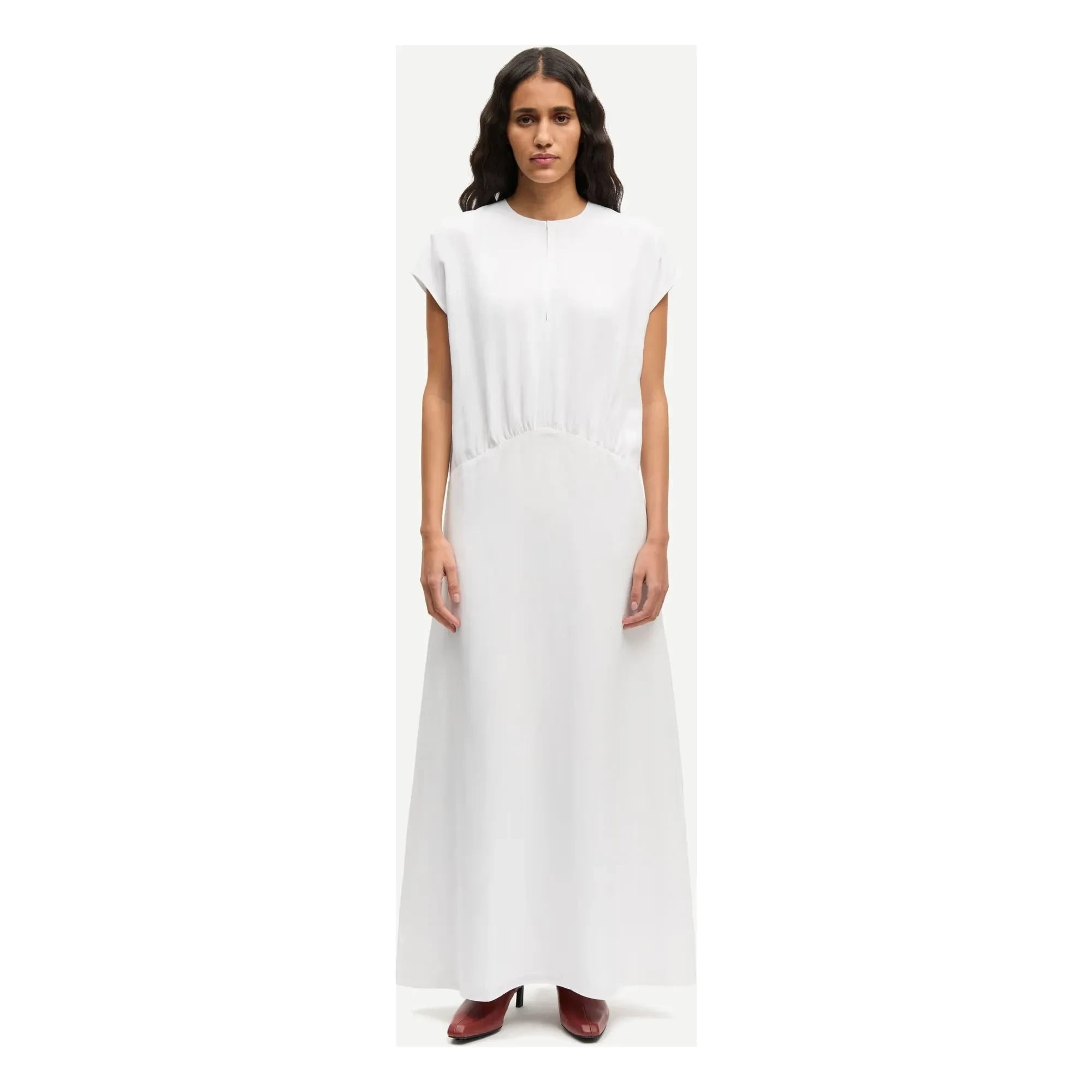 Samsoe Samsoe - Sadaphne Linen Dress | White