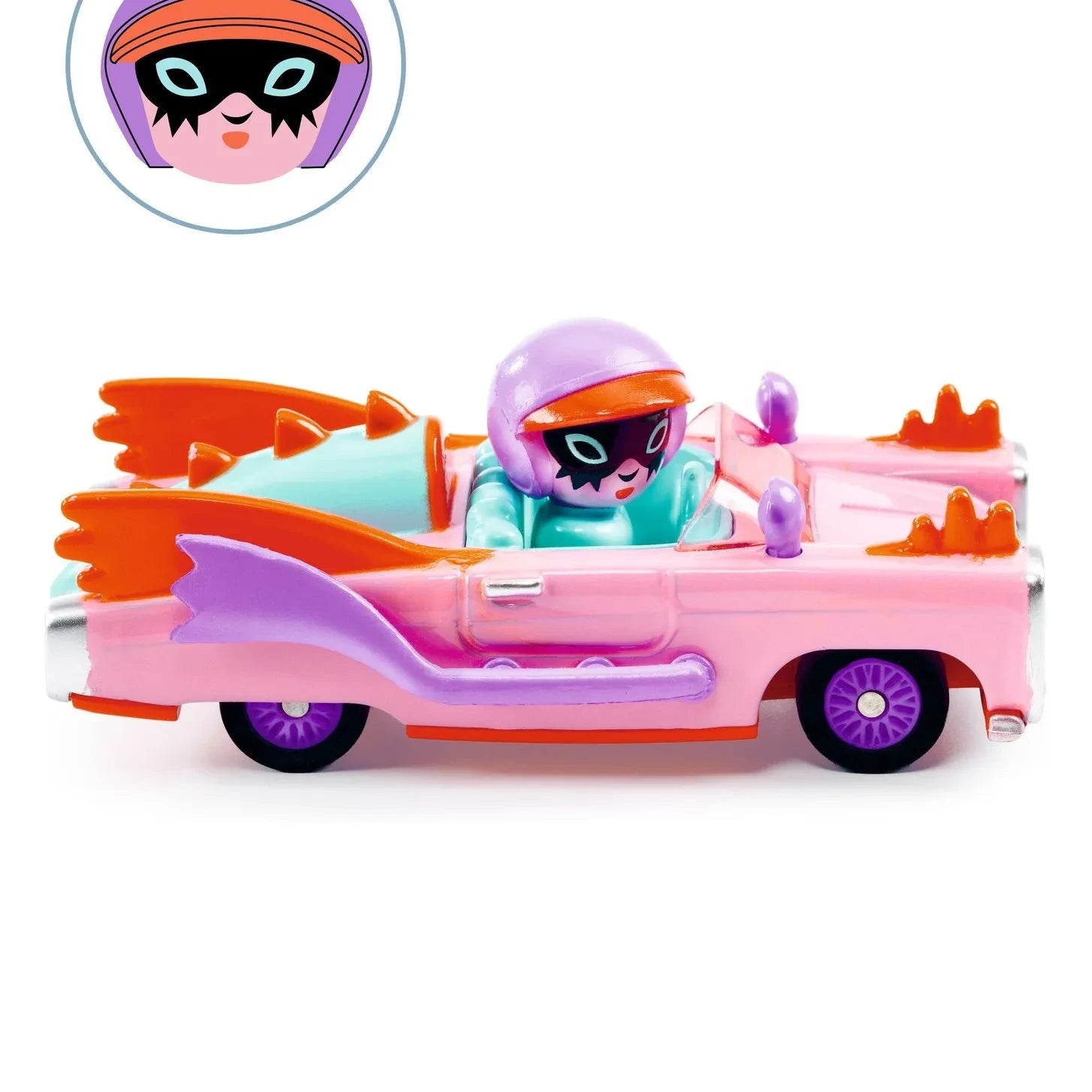Djeco - Crazy Motors - Pink Lady Car