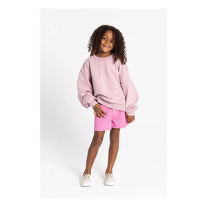 Smallable Kid - Maia organic cotton sweatshirt | Dust Pink