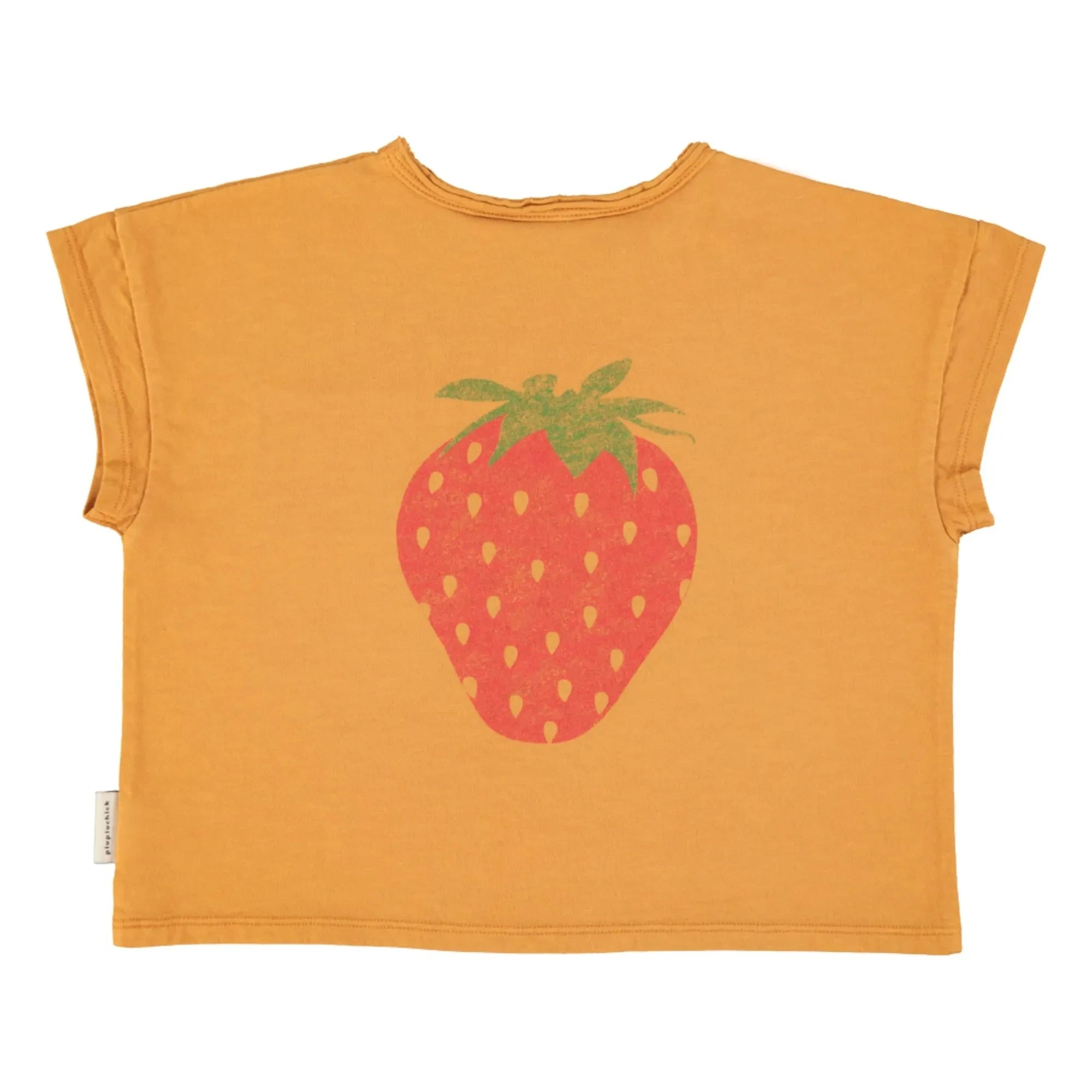 Piupiuchick - Strawberry T-Shirt | Camel