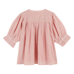Emile et Ida - Pink Khadi Cotton Blouse