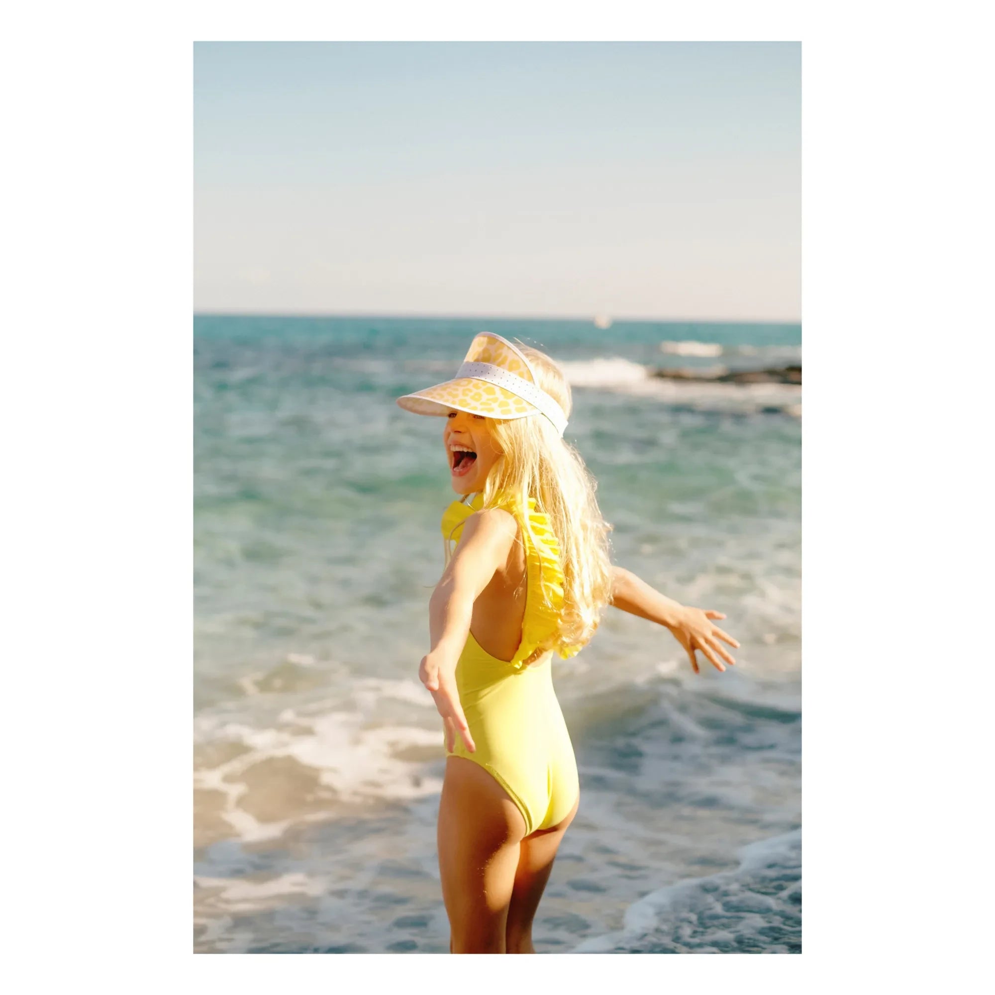 Lison Paris - 1-Piece Swimsuit Bora Bora Recycled Fibers | Lemon Yellow