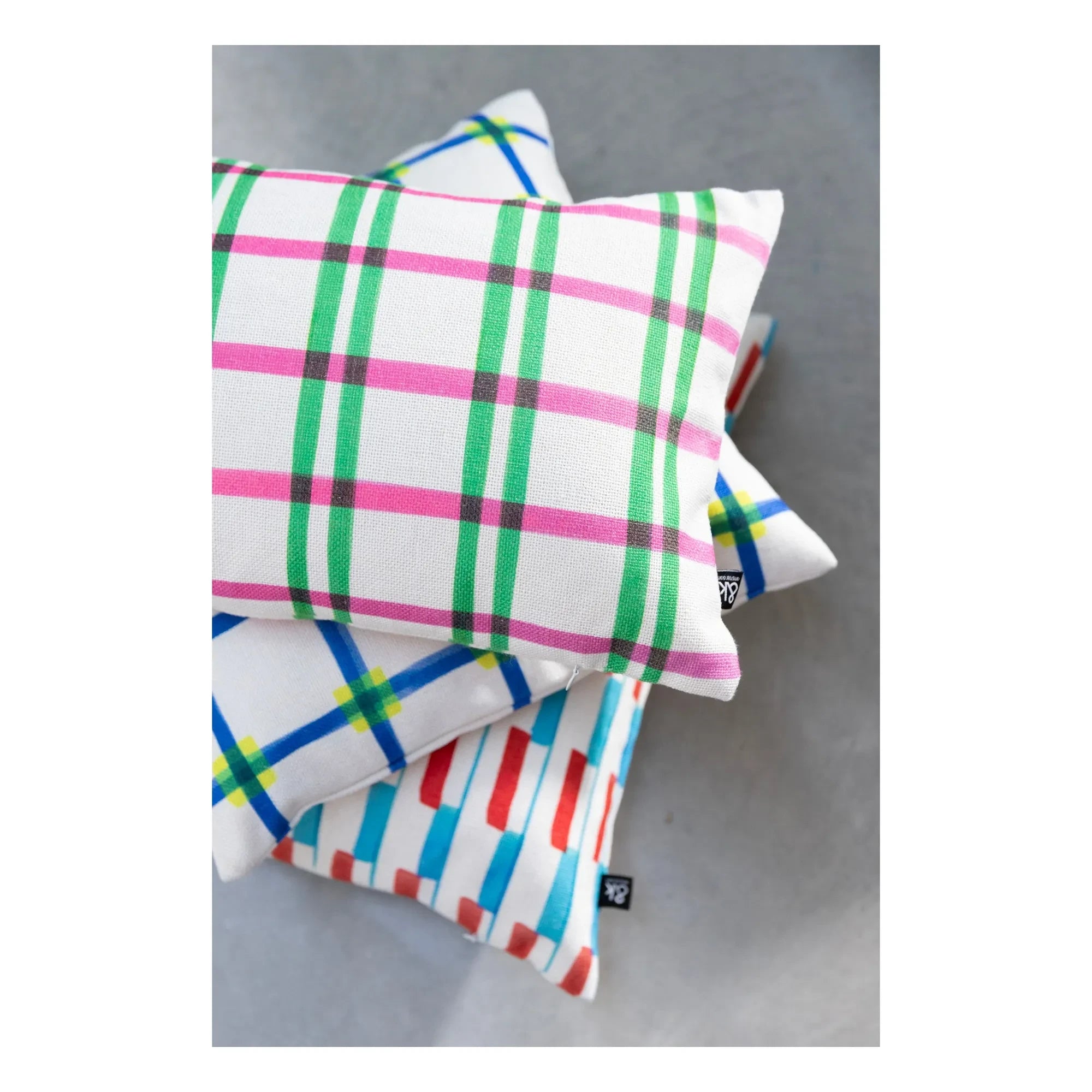 &Klevering - Clash Pillowcase | Green