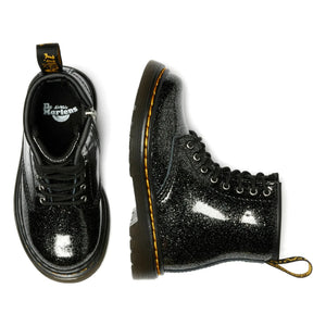 Dr. Martens - 1460 J Glitter Lace-Up Boots | Shiny Black