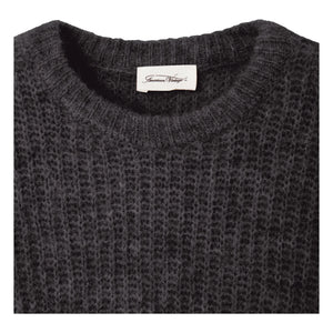 American Vintage - East Alpaca Sweater | Charcoal Gray
