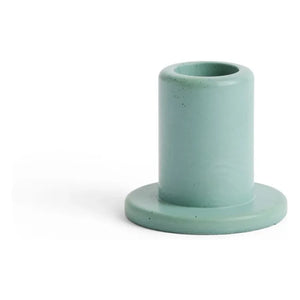 Hay - Tube candlestick | Emerald green