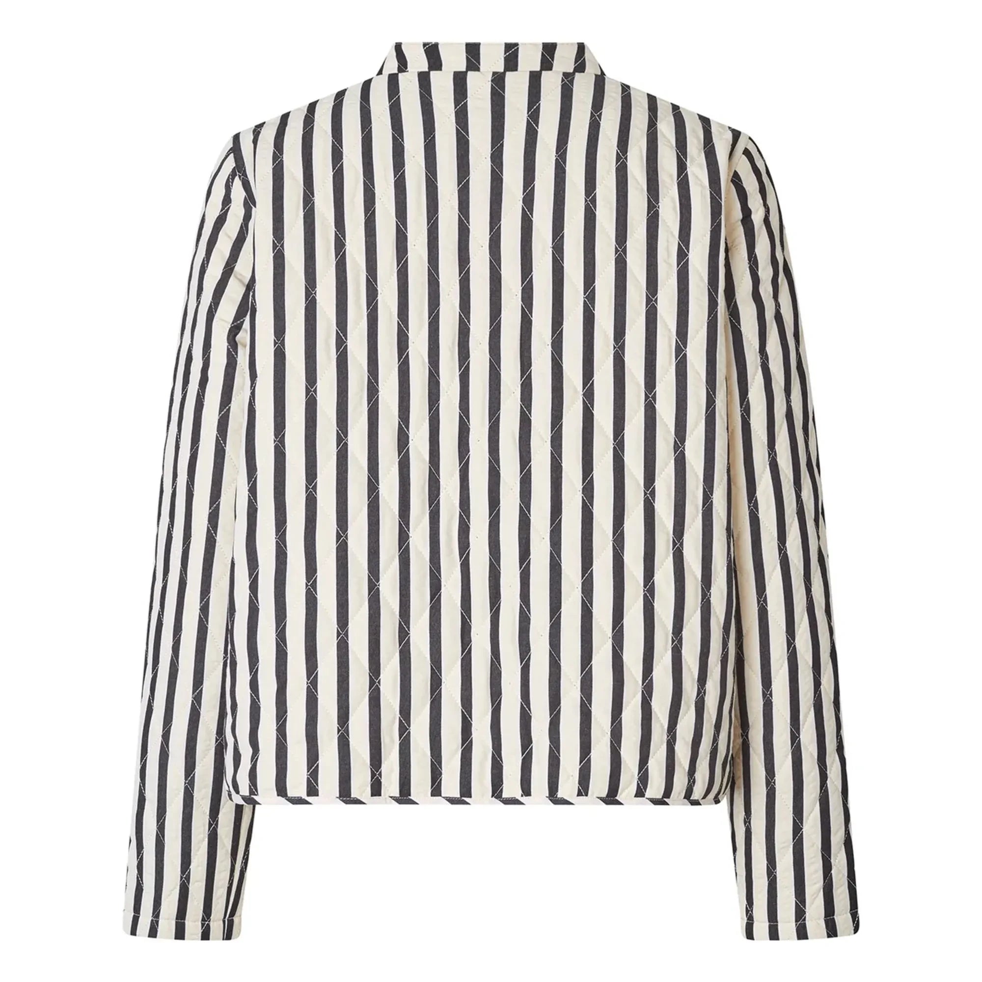 Lollys Laundry - Emilia Striped Jacket | Black