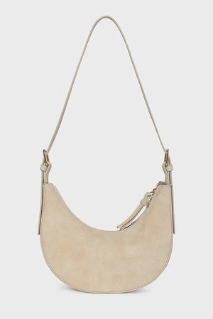 Mayoral suede croissant bag for kids