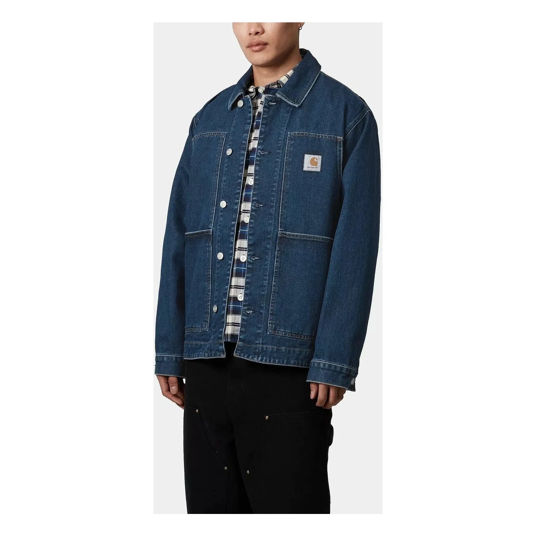 Carhartt WIP - OG Double Front Organic Cotton Denim Jacket | Blue