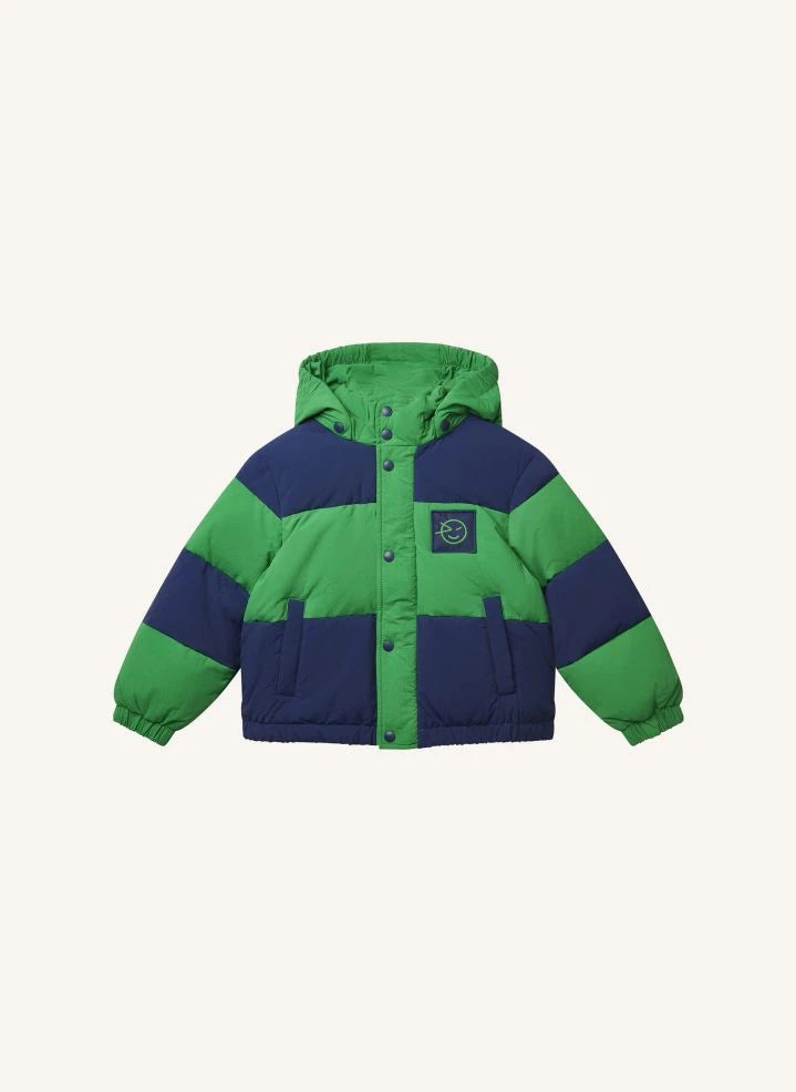Wynken - Burletta Down Colorblock puffer jacket | Green