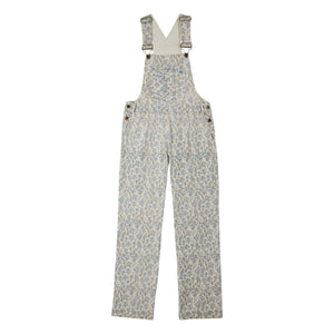 Emile et Ida - Blue | Cotton Floral Patterned Salopet
