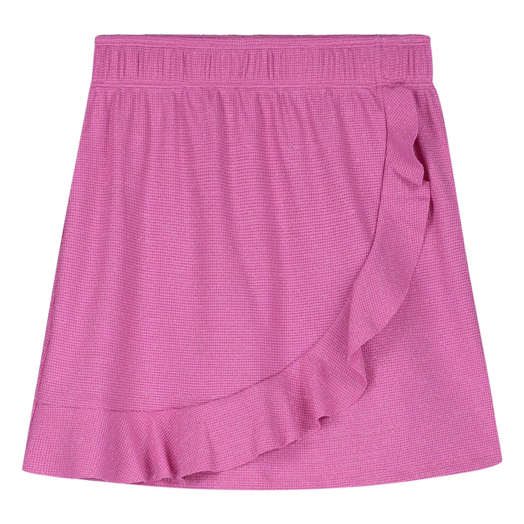 Beachlife - Lurex Recycled Fiber Swimsuit Skirt | Pink