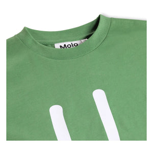 Molo - Roxo Smile Organic Cotton T-shirt | Green