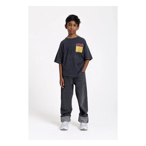 Hundred Pieces - Finn Organic Cotton T-Shirt | Black