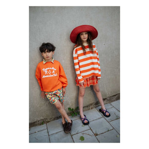 Repose AMS - Organic Cotton Crewneck | Orange