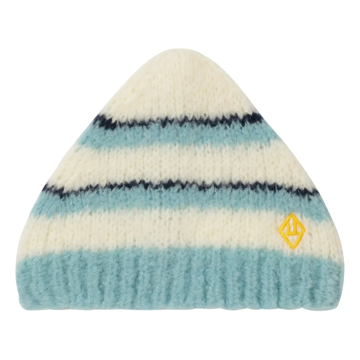 The Animals Observatory - Pony Striped Wool Beanie | Light Blue